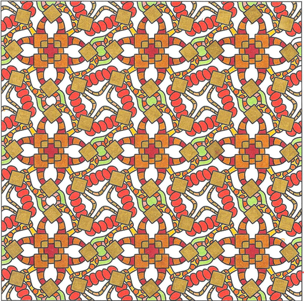 Colored by Shirley Escher - from Spiffy (Angie's Patterns Volume 5)