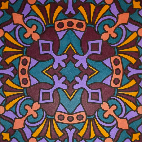 Colored by Shyla Jannusch - from Bling (For Crayons And Wide Tipped Markers)