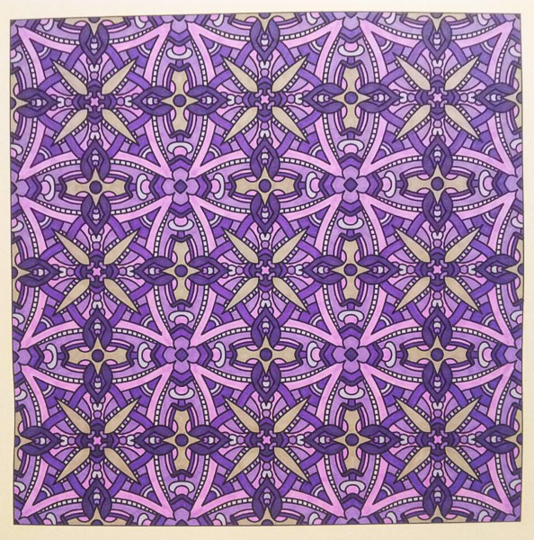 Colored by Stacey Walter - from Bling (Angie's Patterns Volume 11)