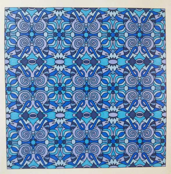 Colored by Stacey Walter - from Bling (Angie's Patterns Volume 11)