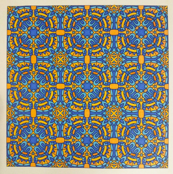 Colored by Stacey Walter - from Bling (Angie's Patterns Volume 11)