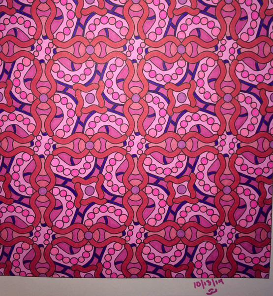 Colored by Jackie Posey - from Whimsy (Angie's Patterns Volume 2)