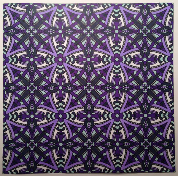 Colored by Joley Fontenot - from Bling (Angie's Patterns Volume 11)