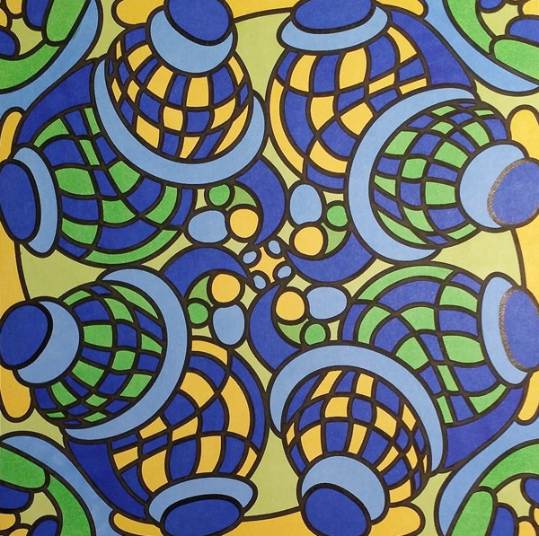 Colored by Lauren Adamek-Dean - from Classy (For Crayons And Wide Tipped Markers)