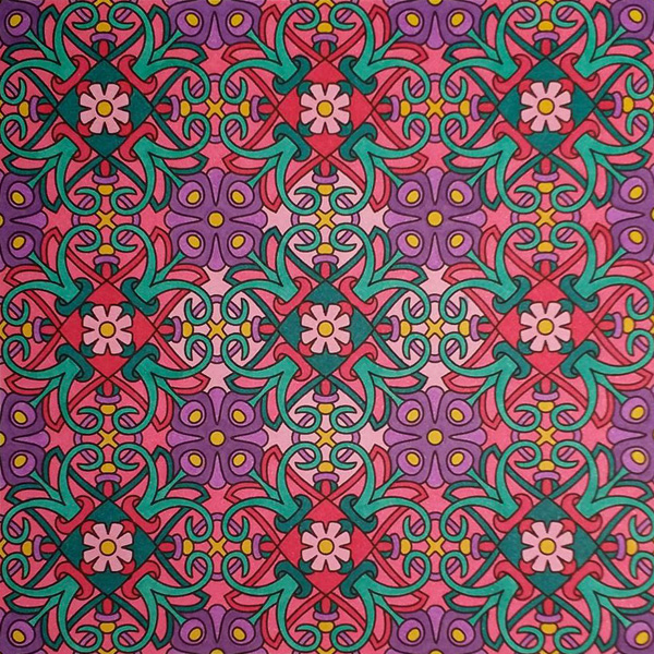 Colored by Melissa Adamek-Dean - from Nifty (Angie's Patterns Volume 10)