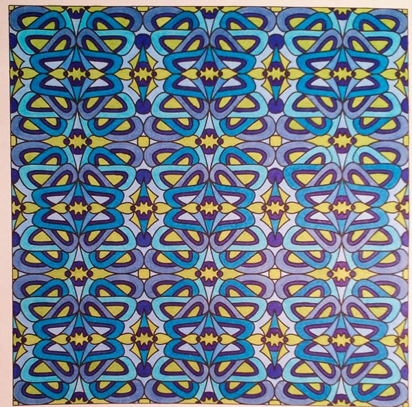 Colored by Melissa Adamek-Dean - from Nifty (Angie's Patterns Volume 10)