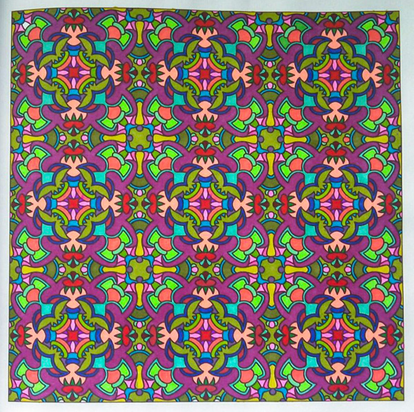 Colored by Michele Graves - from Bling (Angie's Patterns Volume 11)
