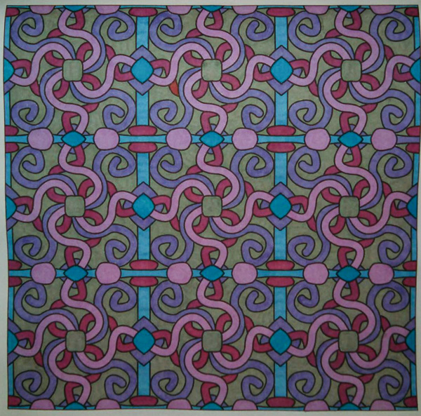 Colored by Michele Graves - from Whimsy (Angie's Patterns Volume 2)