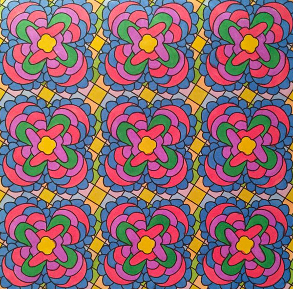 Colored by Nancy Posey - from Snazzy (Angie's Patterns Volume 3)