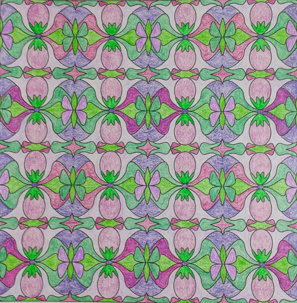 Colored by Shyla Jannusch - from Whimsy (Angie's Patterns Volume 2)