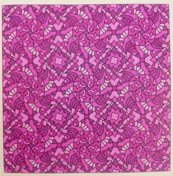 Colored by Stacey Walter - from Doodles (Angie's Patterns Volume 7)