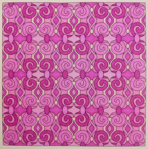 Colored by Stacey Walter - from Whimsy (Angie's Patterns Volume 2)