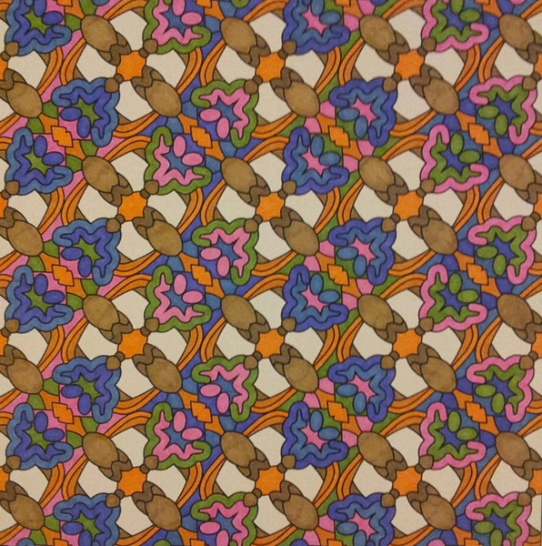Colored by Stacey Walter - from Whimsy (Angie's Patterns Volume 2)