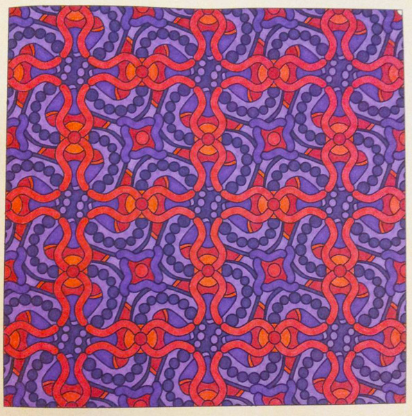 Colored by Stacey Walter - from Whimsy (Angie's Patterns Volume 2)
