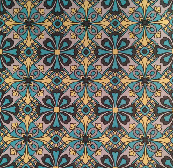 Colored by Amy Wilson-Fontenot - from Flowers (Angie's Patterns Volume 8)