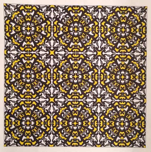 Colored by Amy Wilson-Fontenot - from Peppy (Angie's Patterns Volume 12)