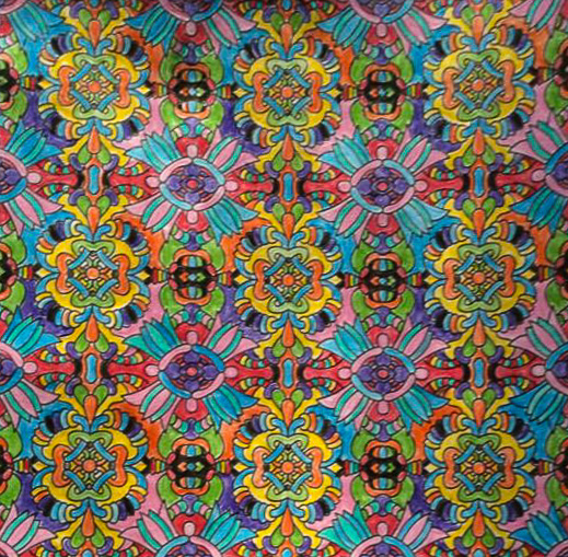 Colored by Cozette Morstein - from Classy (Angie's Patterns Volume 13)