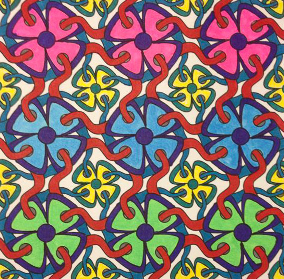Colored by Cozette Morstein - from Whimsy (Angie's Patterns Volume 2)
