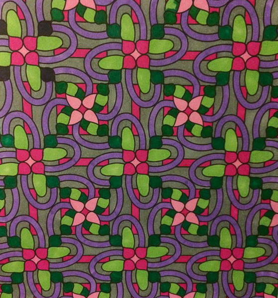 Colored by Jackie Posey - from Whimsy (Angie's Patterns Volume 2)