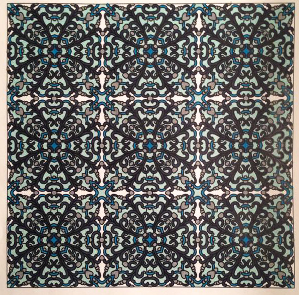 Colored by Joley Fontenot - from Peppy (Angie's Patterns Volume 12)