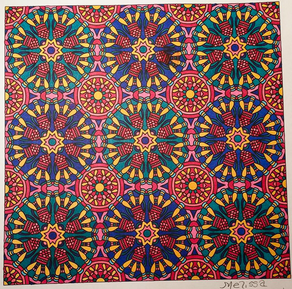 Colored by Melissa Adamek-Dean - from Nifty (Angie's Patterns Volume 10)