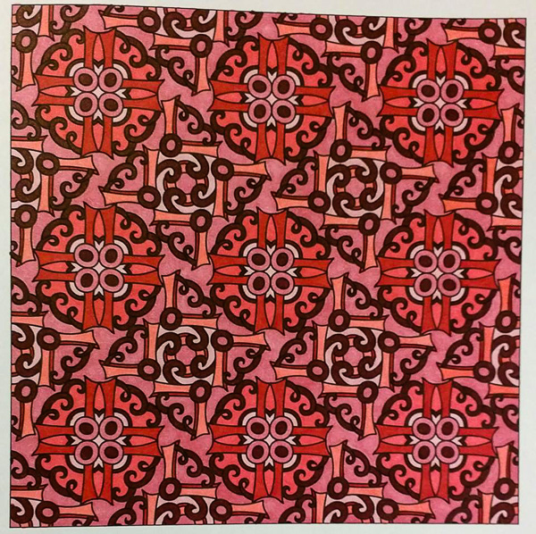Colored by - from Pizzazz (Angie's Patterns Volume 9)