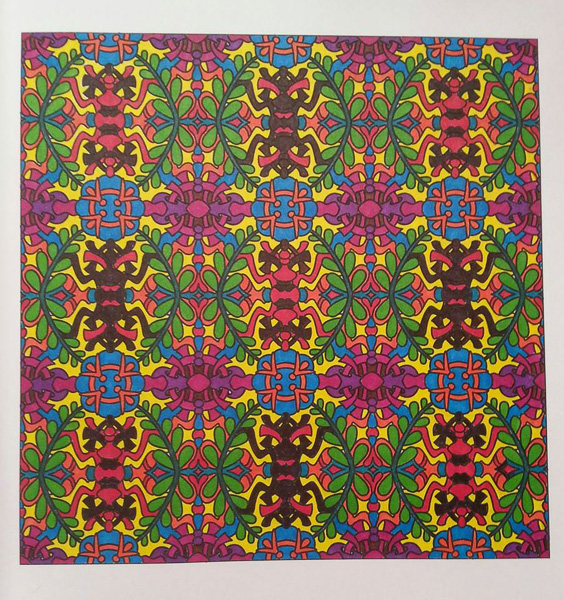 Colored by Sharon Helene - from Bling (Angie's Patterns Volume 11)