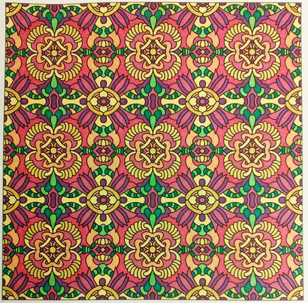Colored by Stacey Walter - from Classy (Angie's Patterns Volume 13)