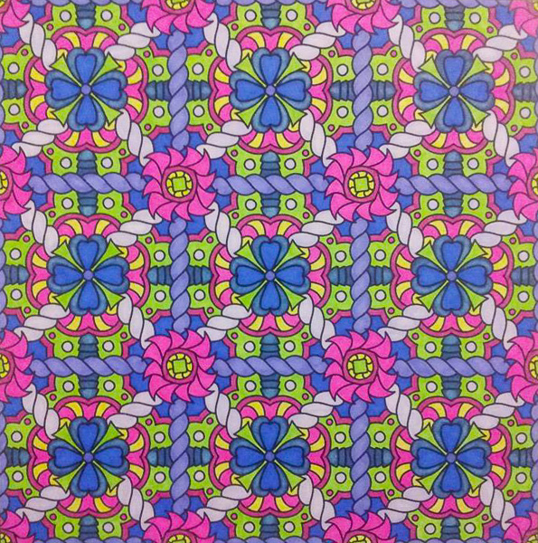 Colored by Stacey Walter - from Doodles (Angie's Patterns Volume 7)