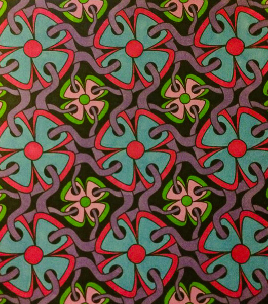 Colored by Jackie Posey - from Whimsy (Angie's Patterns Volume 2)