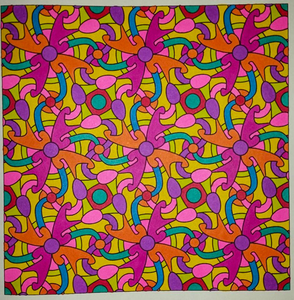 Colored by Judy Sarmiento - from Whimsy (Angie's Pattern Volume 2)