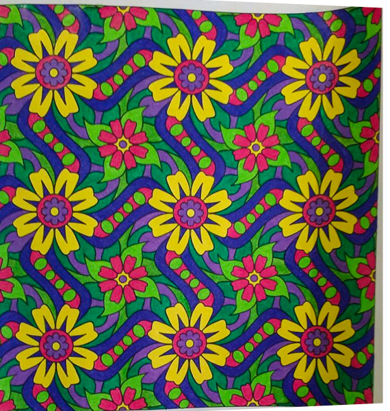Colored by Melissa Adamek-Dean - from Whimsy (Angie's Patterns - Volume 2)