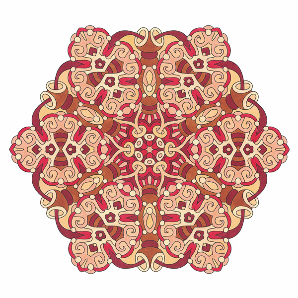 Colored by Angie Grace - from Cool (Angie's Extreme Coloring Books Volume 2)