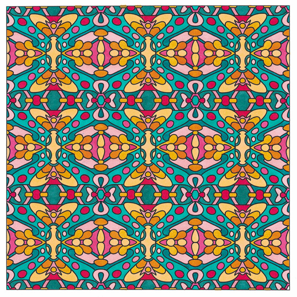 Colored by Angie Grace - from Pizzazz (Angie's Patterns Volume 9)
