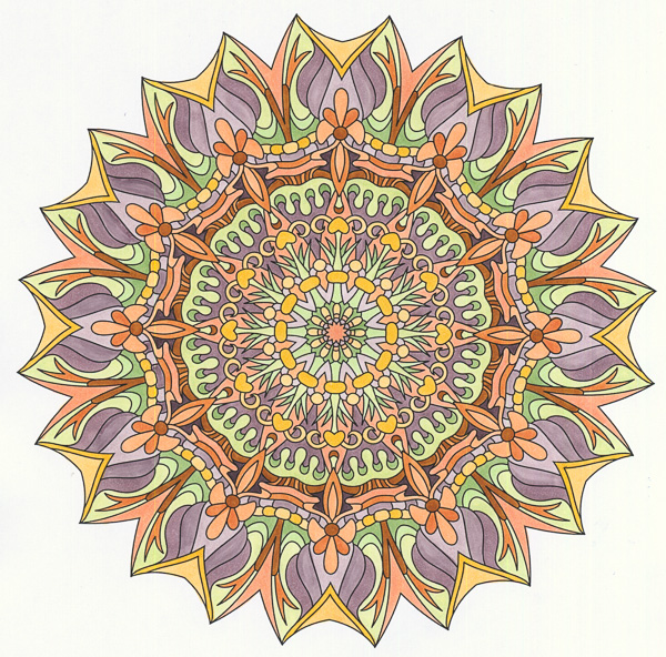 Colored by Angie Grace - from Balance (Angie's Extreme Stress Menders Volume 1)