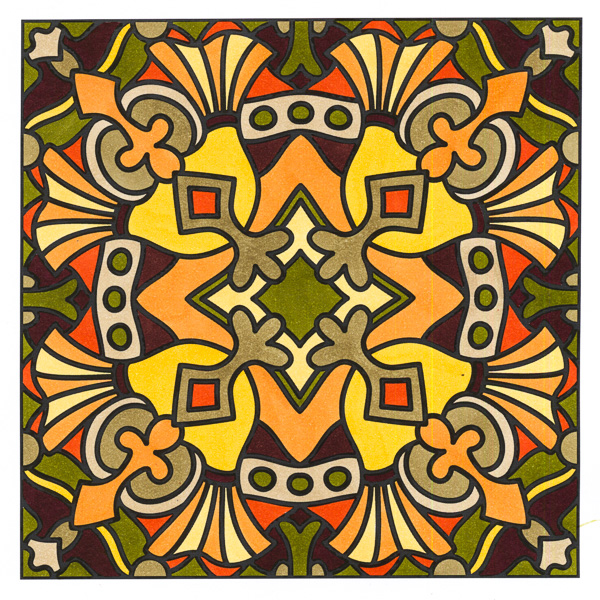 Colored by Angie Grace - from Bling (For Crayons And Wide Tipped Markers)