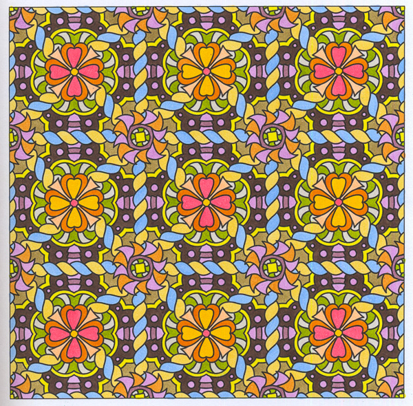 Colored by Angie Grace - from Doodles (Angie's Patterns - Volume 7)