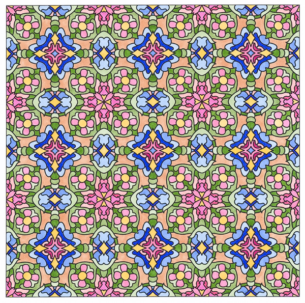 Colored by Angie Grace - from Doodles (Angie's Patterns Volume 7)