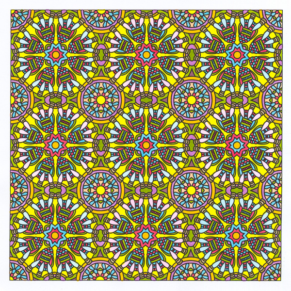 Colored by Angie Grace - from Nifty (Angie's Patterns Volume 10)