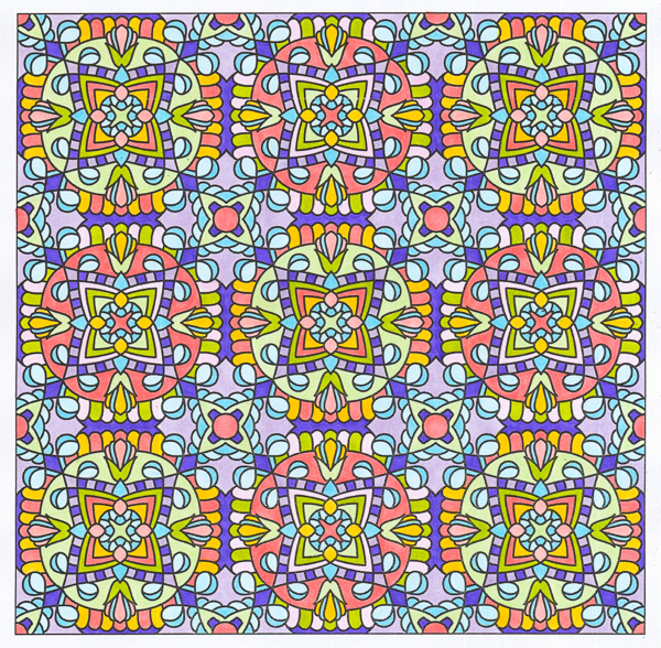 Colored by Angie Grace - from Nifty (Angie's Patterns Volume 10)