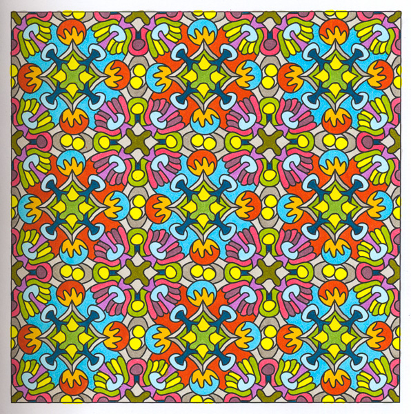 Colored by Angie Grace - from Snazzy (Angie's Patterns Volume 3)