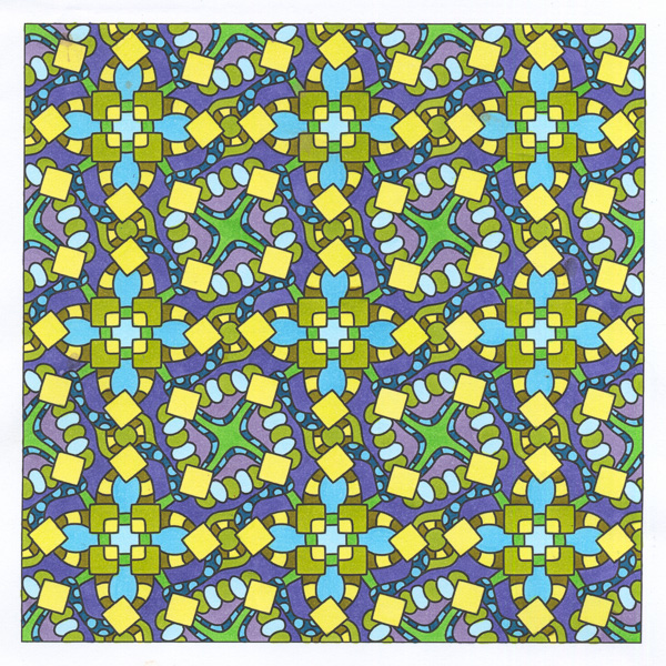 Colored by Angie Grace - from Spiffy (Angie's Patterns Volume 5)