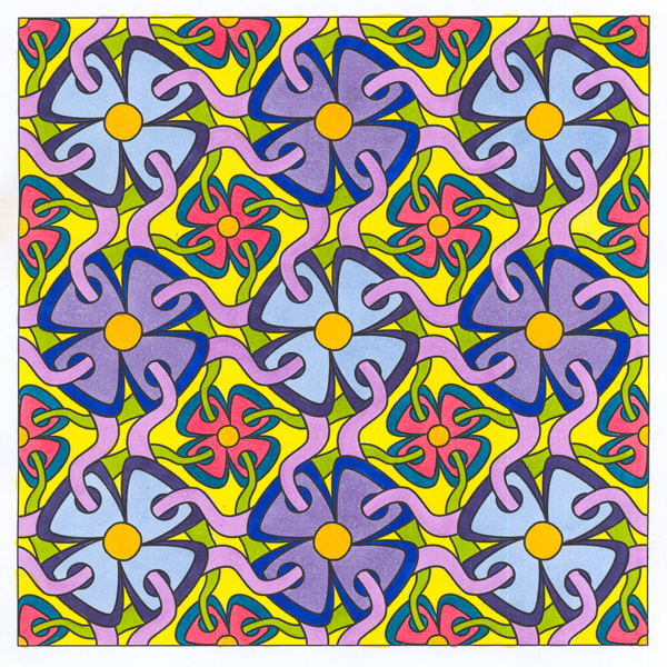 Colored by Angie Grace - from Whimsy (Angie's Patterns Volume 2)