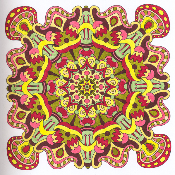 Colored by Angie Grace - from Wow (Angie's Extreme Coloring Books - Volume 1)