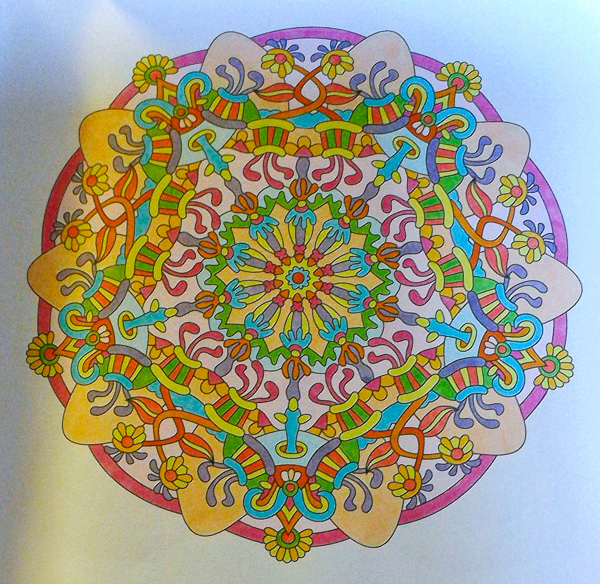 Colored by Angie Grace - from Wow (Angie's Extreme Coloring Books - Volume 1)