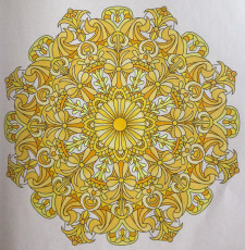 Colored by Alison Ferries - from Balance (Angie's Extreme Stress Menders Volume 1)