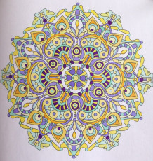 Colored by Alison Ferries - from Balance (Angie's Extreme Stress Menders Volume 1)