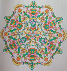 Colored by Alison Ferries - from Balance (Angie's Extreme Stress Menders Volume 1)