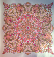 Colored by Alison Ferries - from Cool (Angie's Extreme Coloring Books Volume 2)