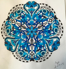 Colored by Amy Wilson-Fontenot - from Balance (Angie's Extreme Stress Menders Volume 1)